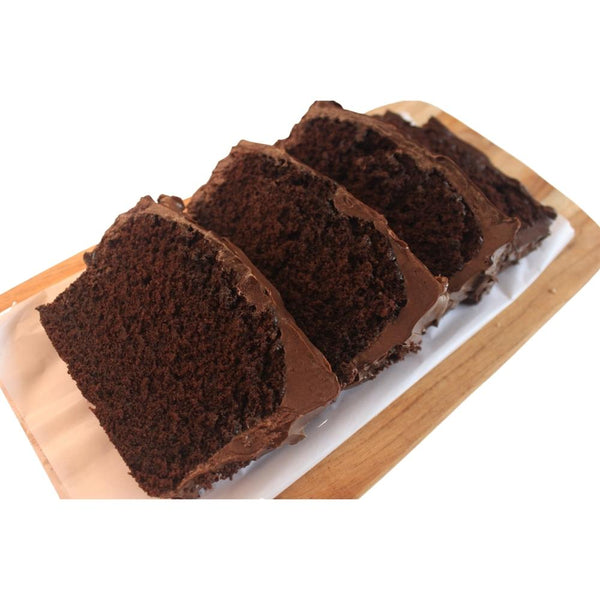 Chocolate with Chocolate Buttercream Pound Cake