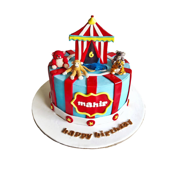 Circus Theme Cake