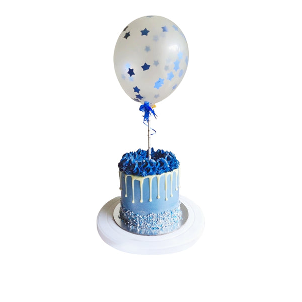 Blue Balloon Cake