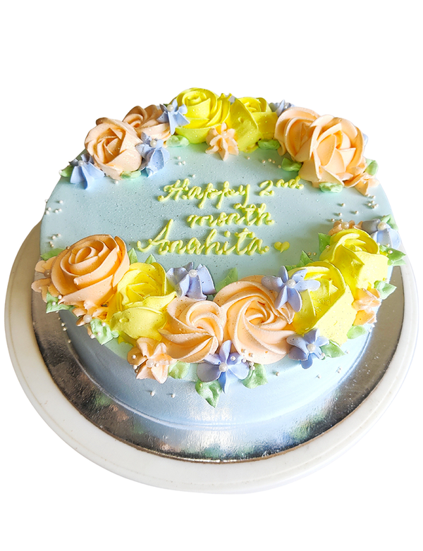 Colorful Flower Cake